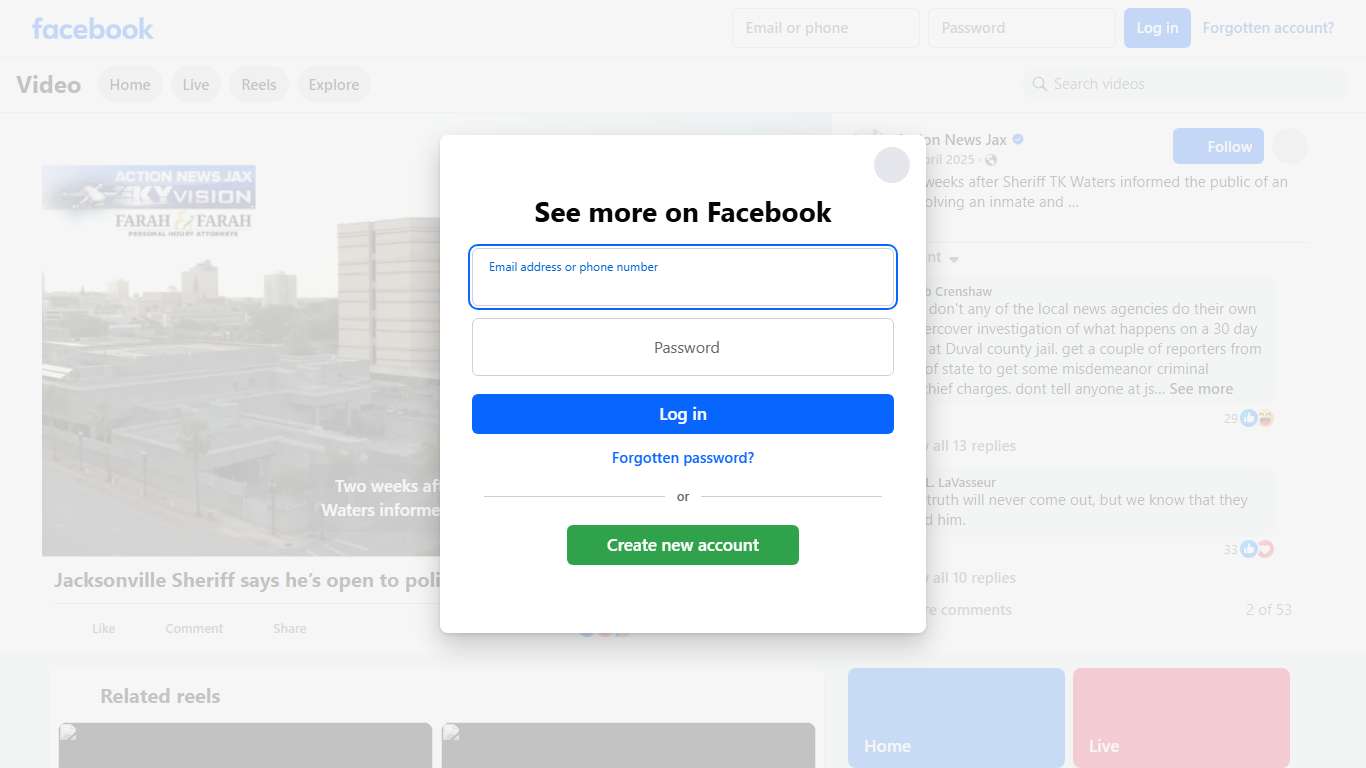 Nearly two weeks after Sheriff TK Waters informed the public of an incident involving an inmate and 9 corrections employees at the Duval County jail, we are hearing from Sheriff TK Waters directly about what, if any, changes to Jacksonville Sheriff's Office policy could come from this >>> bit.ly/441EtP8 Action News Jax Facebook